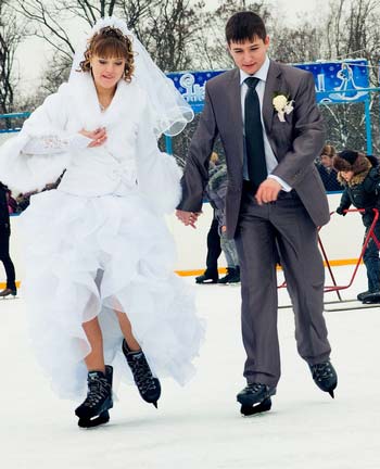  молодожены Екатерина Семма и Андрей Менафов.