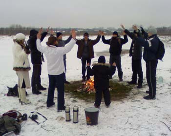На Беленьковских горах есть излюбленное место бога Перуна – туда постоянно бьют молнии. Там краматорские родноверы и проводят обряды
