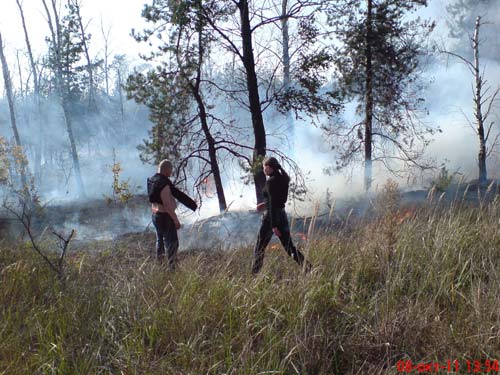 Усилия нескольких не совсем трезвых суетившихся возле огня людей казались абсолютно напрасными - сильный ветер разбрасывал искры и пламя на несколько метров от очага возгорания. 