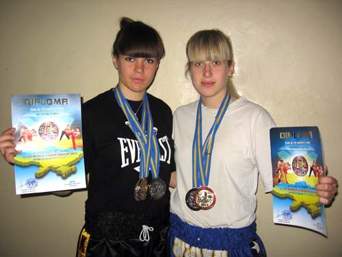 Вера Будник и Анна Охрей