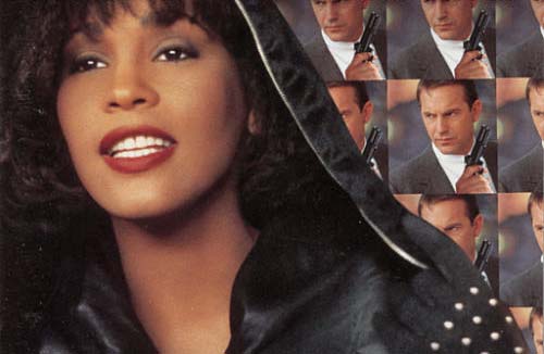 Хьюстон не хотела сниматься в «Телохранителе». Она отговаривалась тем, что героиня ей совсем не нравится: «Капризная, глупая примадонна!». Кевину Костнеру, выступавшему кроме всего прочего и в качестве продюсера фильма, пришлось потратить немало слов, чтобы убедить Уитни подписать контракт. Фильм принес ей гонорар в несколько миллионов долларов и мировую славу.